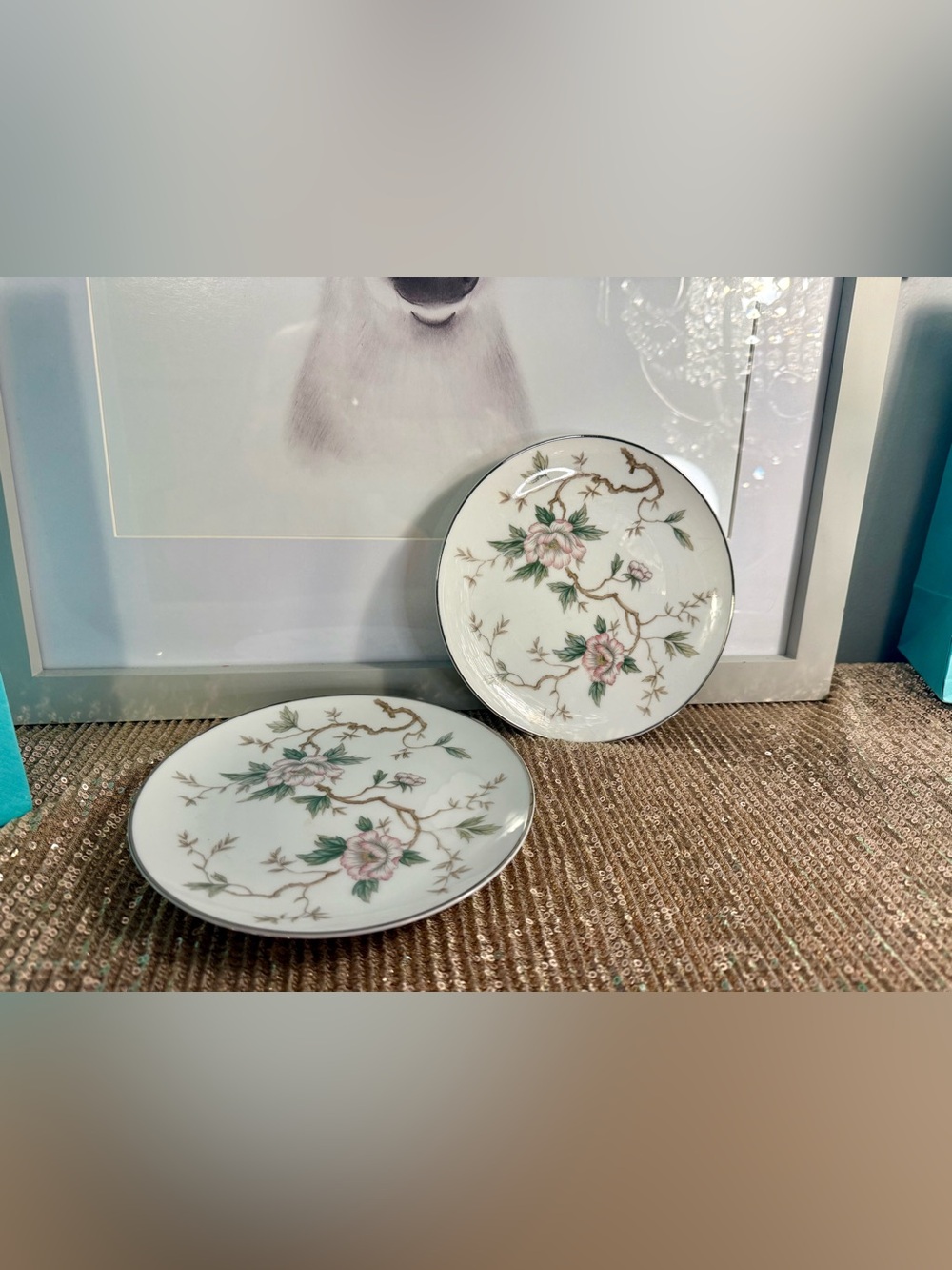 🌸Noritake China Salad/Dessert Plates SET of 2🌸🛍️